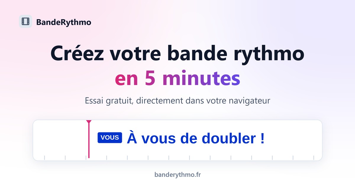 BandeRythmo - Doublage vidéo en ligne